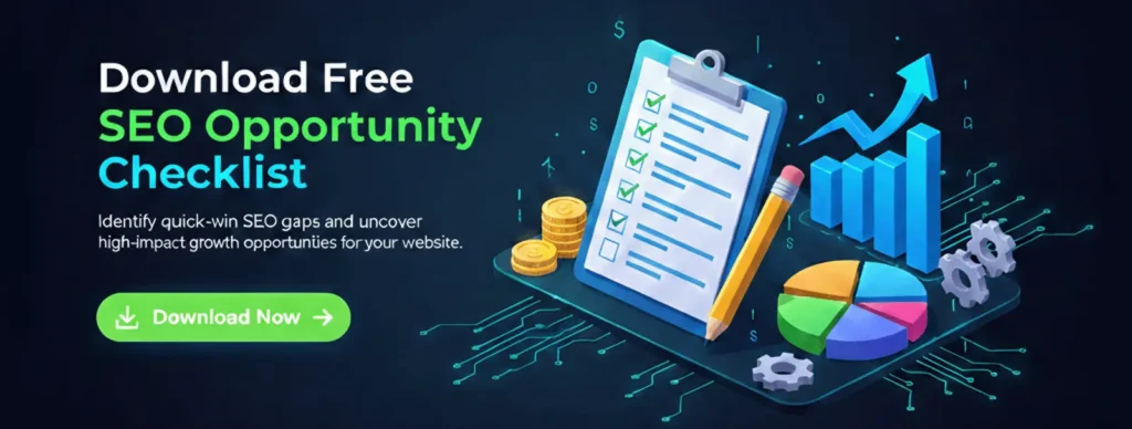 Free SEO Opportunity Checklist