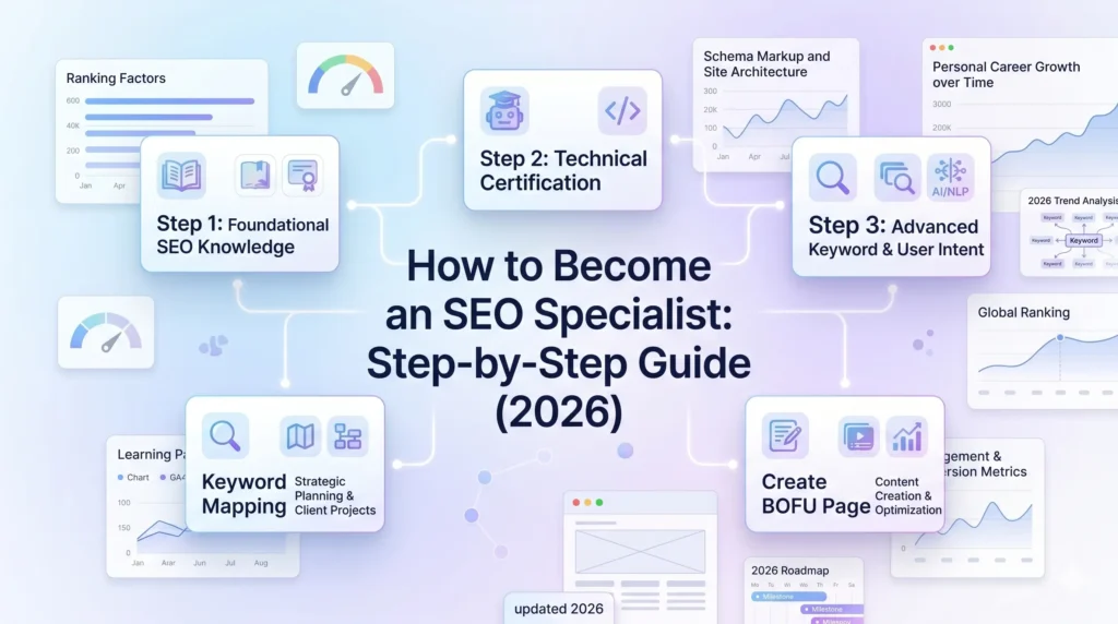 How to become an SEO specialist - 2026 Guide