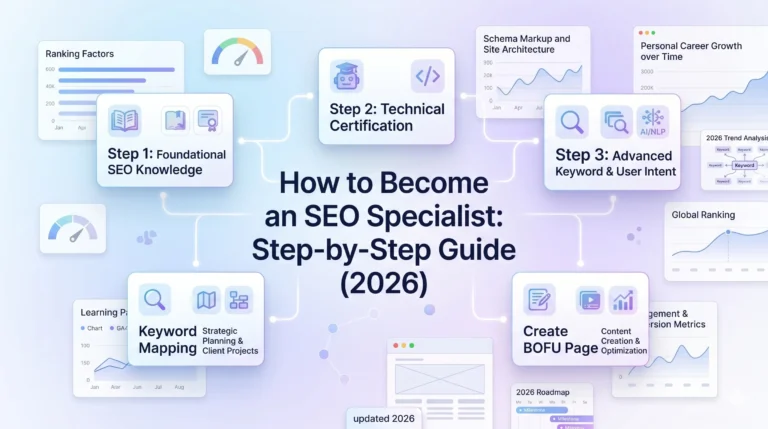 How to become an SEO specialist - 2026 Guide