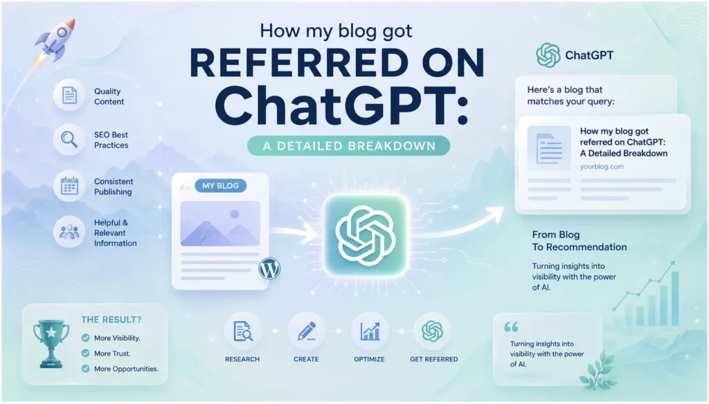 How my blog got referred on ChatGPT